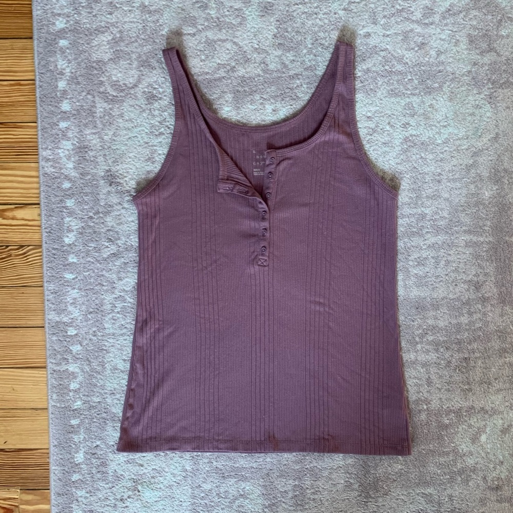 NWOT Cute Ribbed Tank Top
